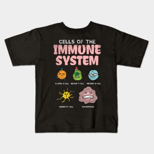 Cells Of The Immune System Kids T-Shirt